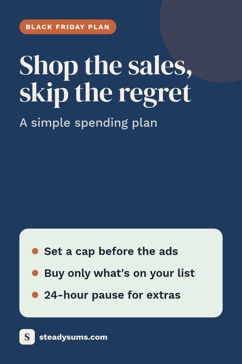 A Black Friday spending plan that actually saves you money